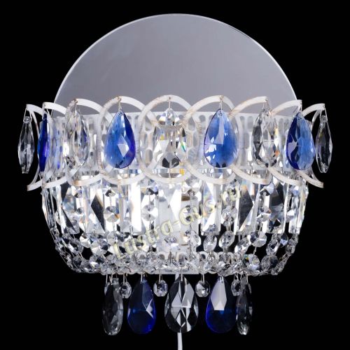 Бра Астра Синяя белая в Кирове Гусь Хрустальный