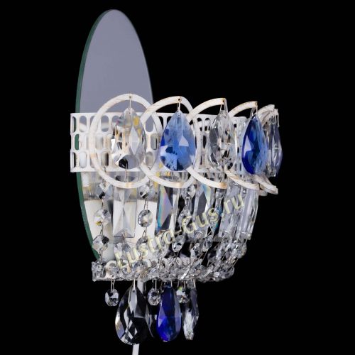 Бра Астра Синяя белая в Кирове Гусь Хрустальный