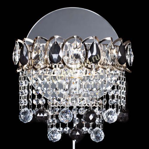 Бра Астра Капель шар 30 Черная в Кирове Гусь Хрустальный