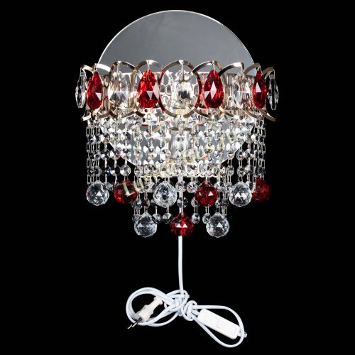 Бра Астра Капель шар 30 Красная в Кирове Гусь Хрустальный