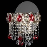 Бра Астра Капель шар 30 Красная в Кирове