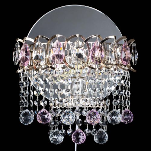 Бра Астра Капель шар 30 Розовая в Кирове Гусь Хрустальный