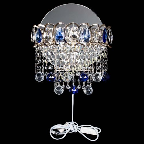 Бра Астра Капель шар 30 Синяя в Кирове Гусь Хрустальный