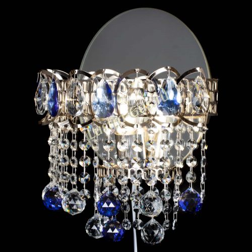 Бра Астра Капель шар 30 Синяя в Кирове Гусь Хрустальный