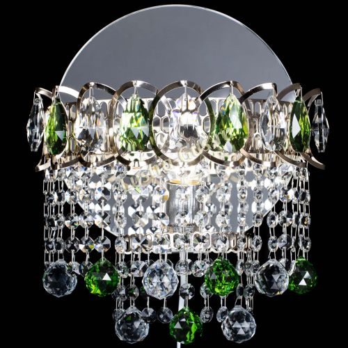 Бра Астра Капель шар 30 Зеленая в Кирове Гусь Хрустальный