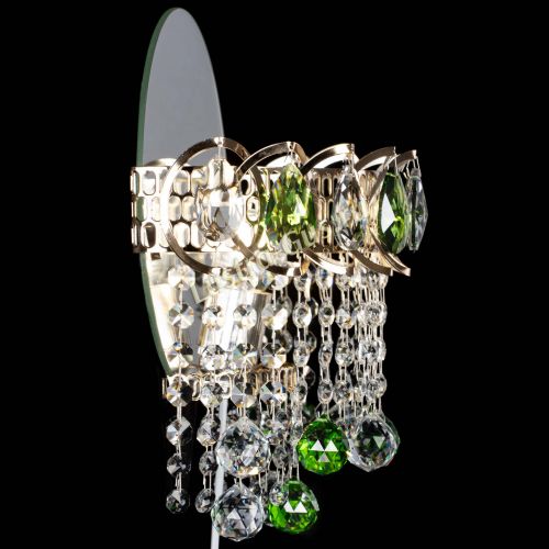 Бра Астра Капель шар 30 Зеленая в Кирове Гусь Хрустальный