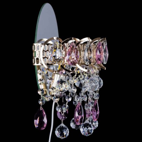 Бра Астра Паутинка розовая в Кирове Гусь Хрустальный