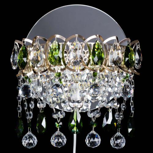 Бра Астра Паутинка зеленая в Кирове Гусь Хрустальный