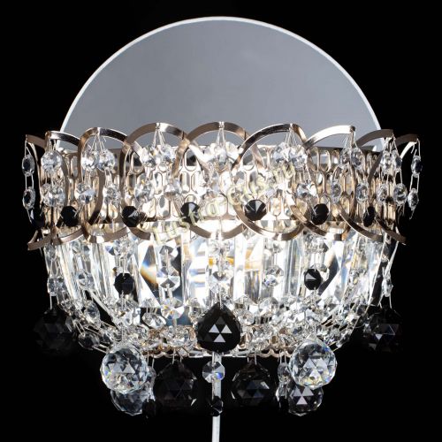 Бра Астра пластинка шар Черная в Кирове Гусь Хрустальный