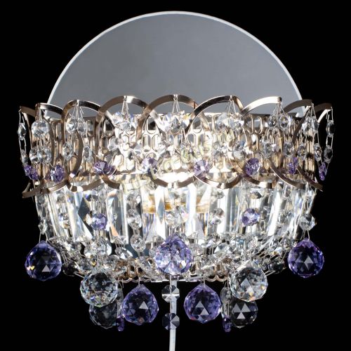 Бра Астра пластинка шар Фиолетовая в Кирове Гусь Хрустальный
