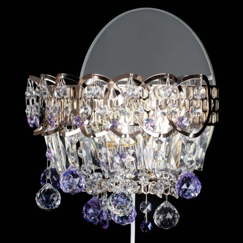 Бра Астра пластинка шар Фиолетовая в Кирове Гусь Хрустальный