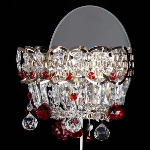 Бра Астра пластинка шар Красная в Кирове Гусь Хрустальный