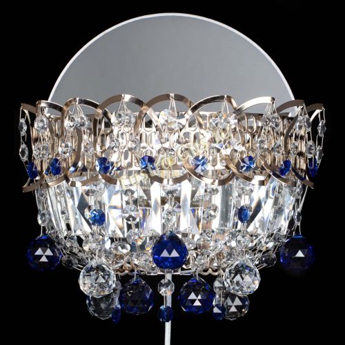 Бра Астра пластинка шар Синяя в Кирове Гусь Хрустальный