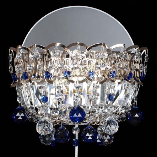 Бра Астра пластинка шар Синяя в Кирове Гусь Хрустальный