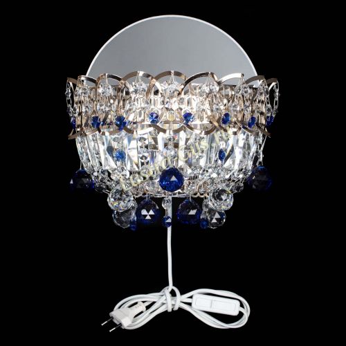 Бра Астра пластинка шар Синяя в Кирове Гусь Хрустальный
