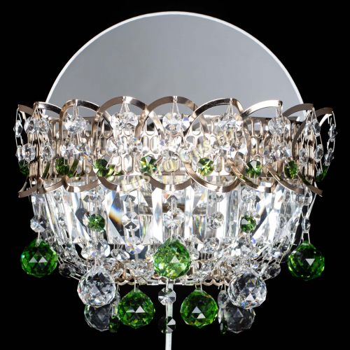 Бра Астра пластинка шар Зеленая в Кирове Гусь Хрустальный