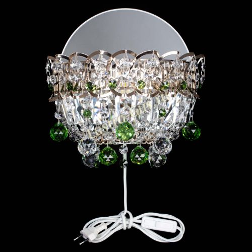 Бра Астра пластинка шар Зеленая в Кирове Гусь Хрустальный