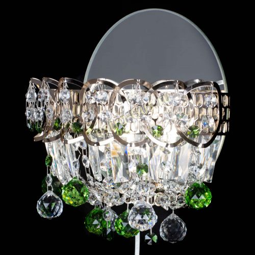 Бра Астра пластинка шар Зеленая в Кирове Гусь Хрустальный