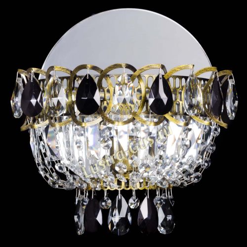 Бра Астра Черная под бронзу в Кирове Гусь Хрустальный