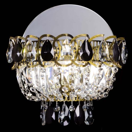 Бра Астра Черная под бронзу в Кирове Гусь Хрустальный