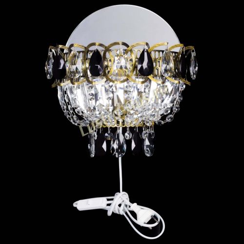 Бра Астра Черная под бронзу в Кирове Гусь Хрустальный