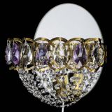 Бра Астра Сетка под бронзу Фиолетовая в Кирове