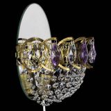 Бра Астра Сетка под бронзу Фиолетовая в Кирове