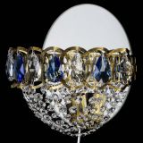 Бра Астра Сетка под бронзу Синяя в Кирове