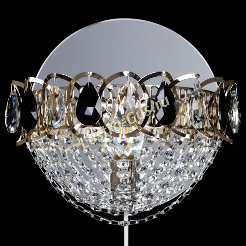 Бра Астра Сетка черная в Кирове Гусь Хрустальный