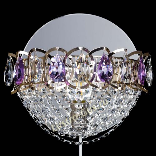 Бра Астра Сетка фиолетовая в Кирове Гусь Хрустальный