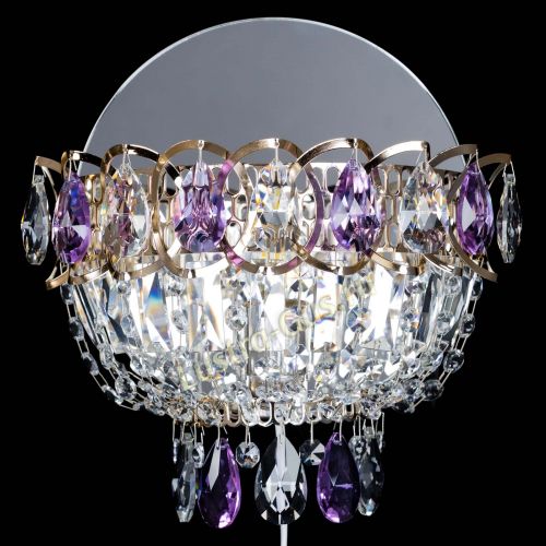 Бра Астра фиолетовая в Кирове Гусь Хрустальный