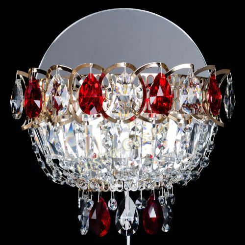 Бра Астра красная в Кирове Гусь Хрустальный