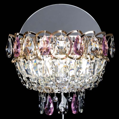 Бра Астра розовая в Кирове Гусь Хрустальный