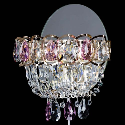 Бра Астра розовая в Кирове Гусь Хрустальный