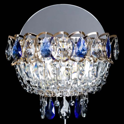 Бра Астра синяя в Кирове Гусь Хрустальный