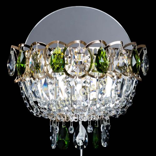 Бра Астра зеленая в Кирове Гусь Хрустальный