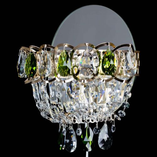 Бра Астра зеленая в Кирове Гусь Хрустальный