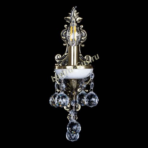 Бра Атланта из мрамора №1 Шар в Кирове Гусь Хрустальный