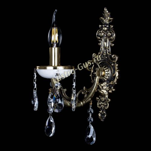 Бра Атланта из мрамора №1 Журавлик в Кирове Гусь Хрустальный