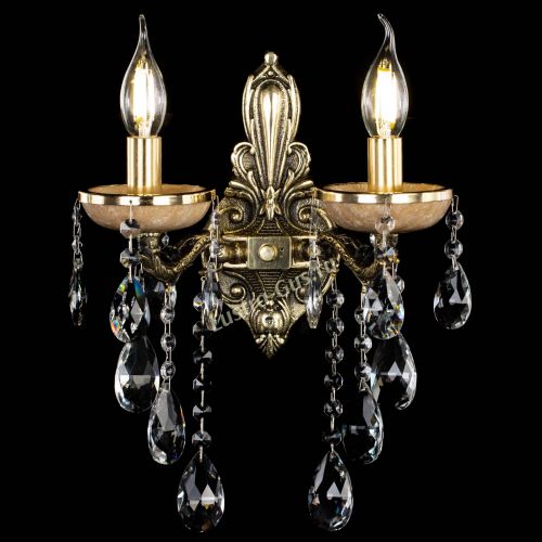 Бра Атланта из мрамора №2 журавлик в Кирове Гусь Хрустальный