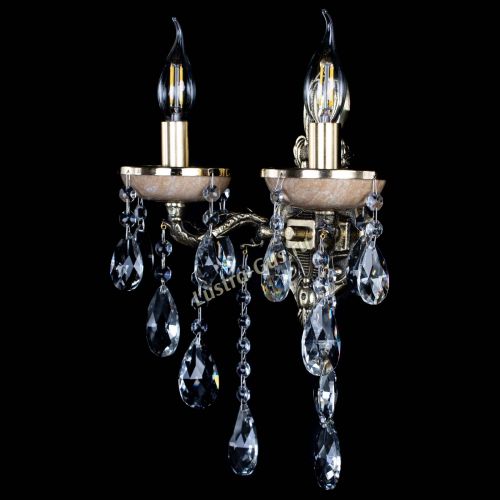 Бра Атланта из мрамора №2 журавлик в Кирове Гусь Хрустальный