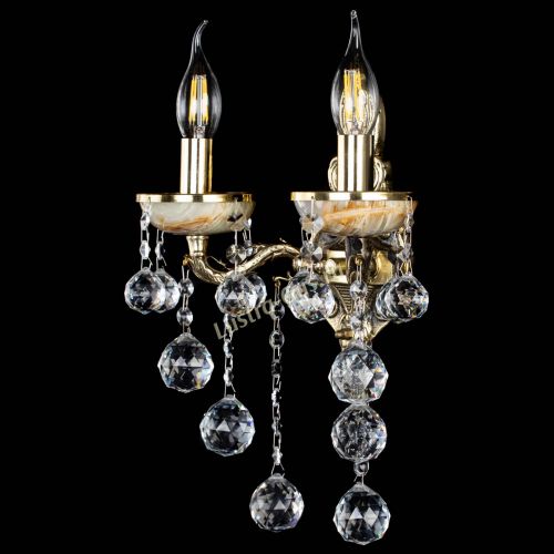 Бра Оникс №2/1 шар в Кирове Гусь Хрустальный