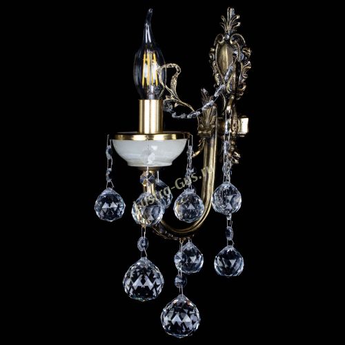 Бра Веста №1 с камнем шар в Кирове Гусь Хрустальный