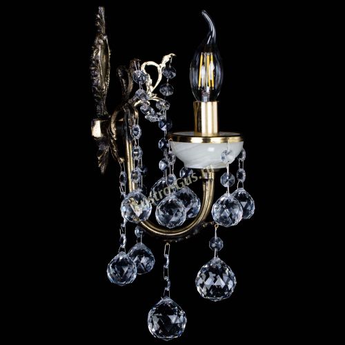 Бра Веста №1 с камнем шар в Кирове Гусь Хрустальный