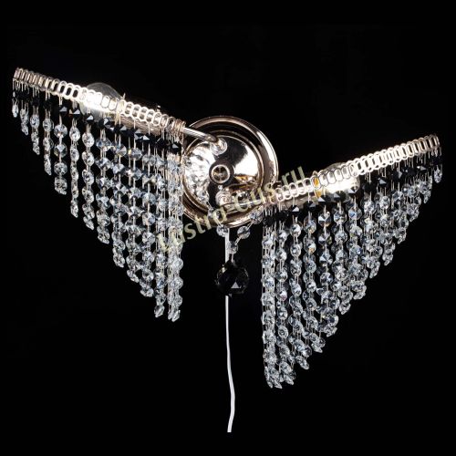 Бра Бутоны №2 черная в Кирове Гусь Хрустальный