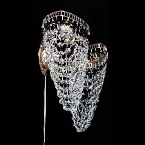 Бра Бутоны №2 черная в Кирове Гусь Хрустальный