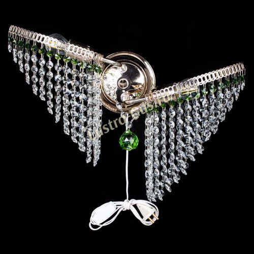 Бра Бутоны №2 зеленая в Кирове Гусь Хрустальный