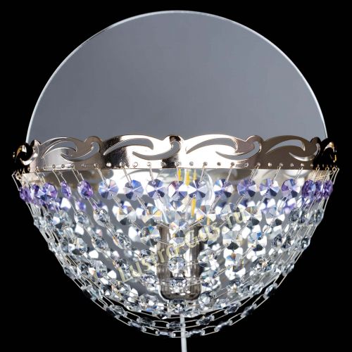 Бра Диана фиолетовая в Кирове Гусь Хрустальный