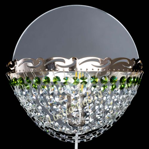 Бра Диана зеленая в Кирове Гусь Хрустальный