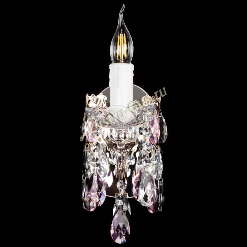 Бра Елизавета №1 мини синяя в Кирове Гусь Хрустальный